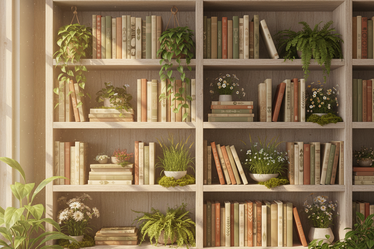 Wild Roots Digital Library - Bright Bookshelf