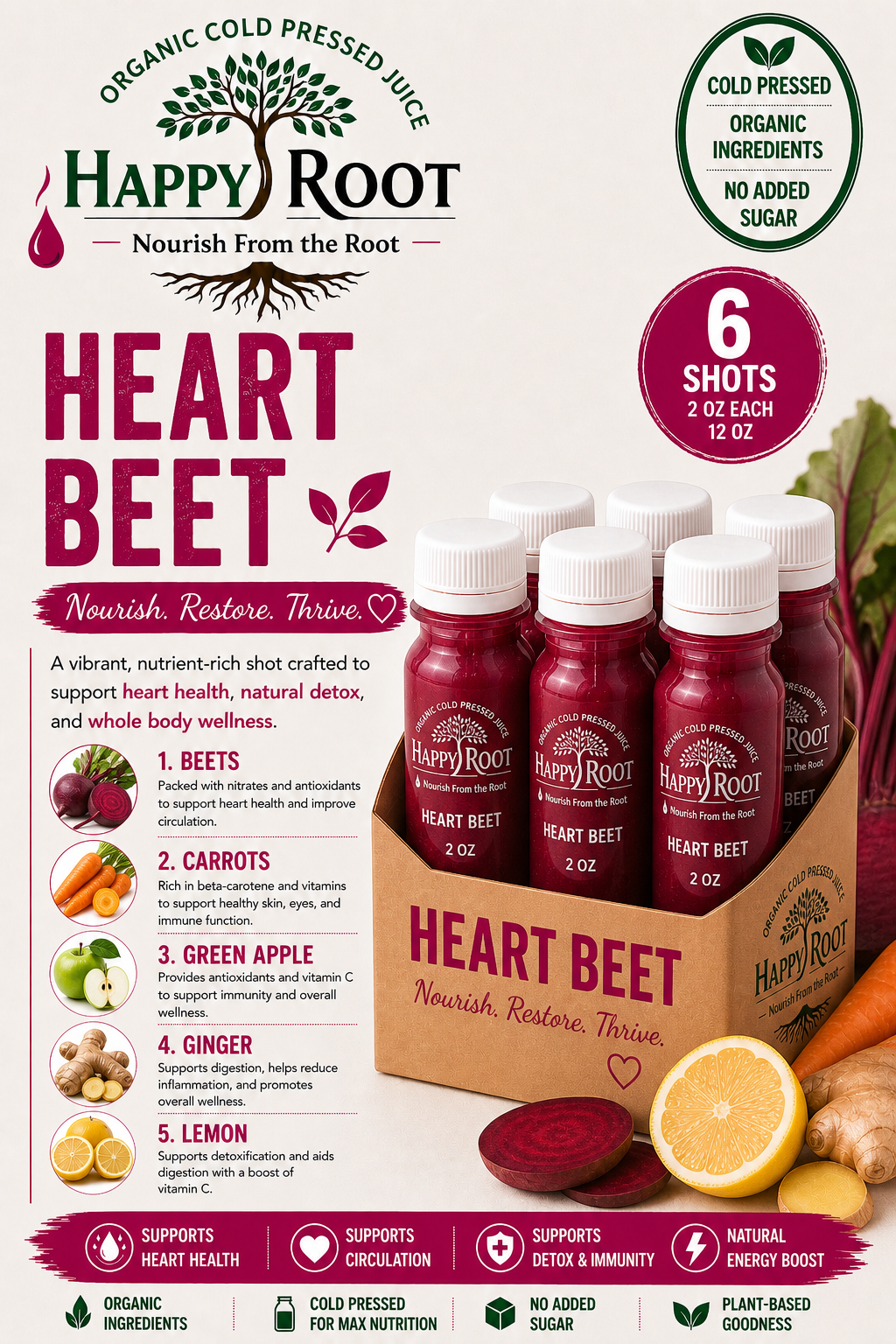 Heart Beet Shot