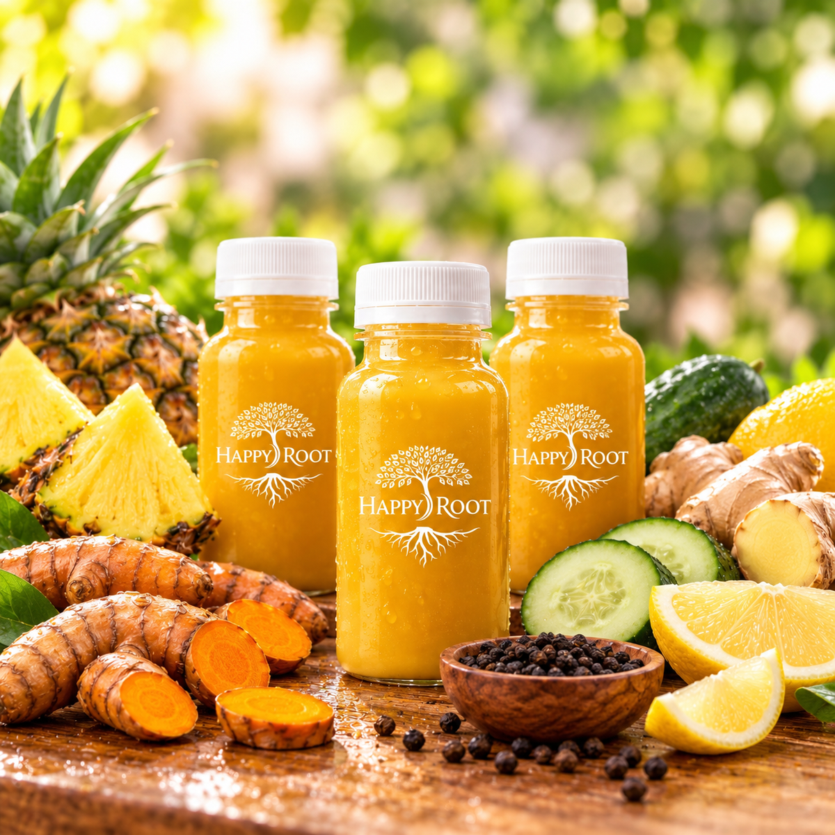 Golden Turmeric Organic Wellness Shot | 6-2oz Shots