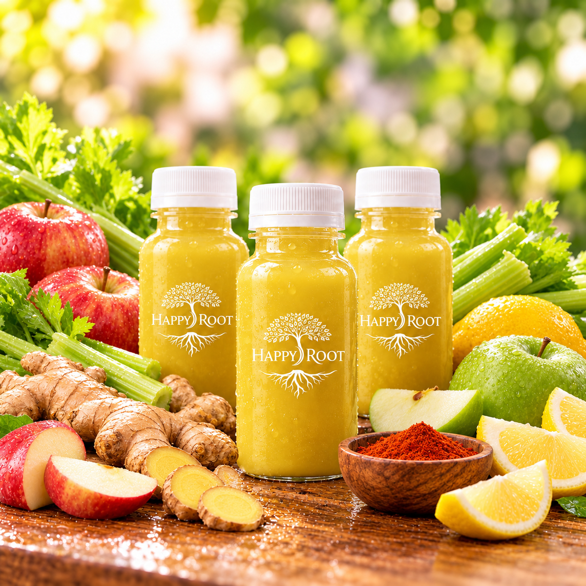 Ginger Fire Root Organic Wellness Shot | 6-2oz Shots