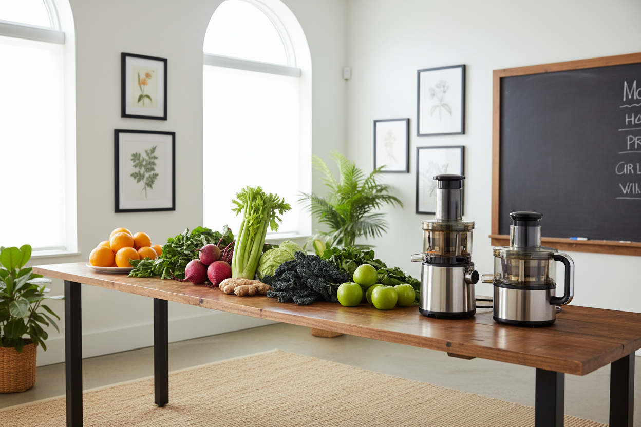 Cold-Pressed Juice Making Class